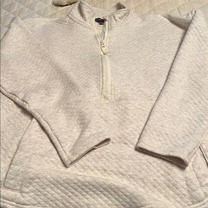 Eddie Bauer Quilted Half-Zip Pullover